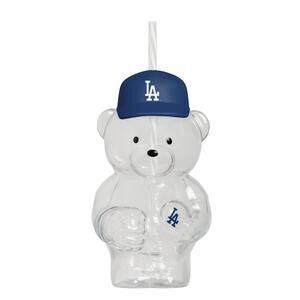 Los Angeles Dodgers Glass Bear Tumbler 2026 Foco